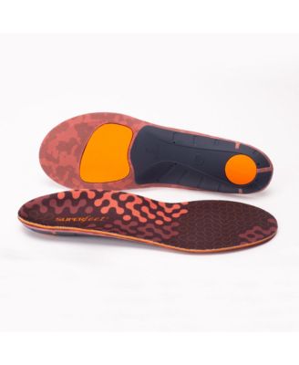 Гибкие вставки для обуви Superfeet Men's Adapt Run и спортивные стельки для бега, Tandori Spice, 5,5-7 для мужчин / 6,5-8 для женщин