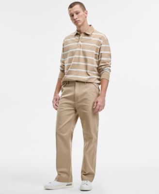 Мужские парусиновые джинсы прямого кроя Dalton253 от Hugo Boss