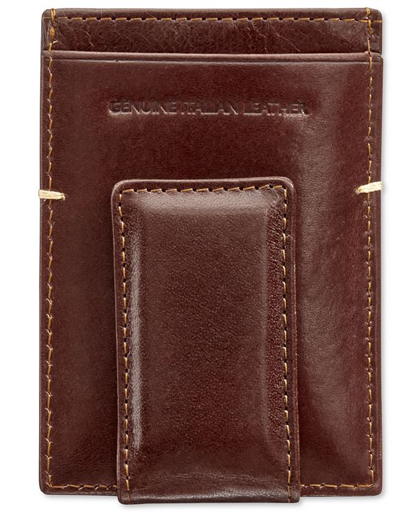 Tasso Elba Men's Invechiato FrontPocket Wallet, Created for Macy's