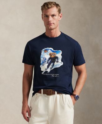 Мужская футболка Polo Ralph Lauren с коротким рукавом Polo Bear