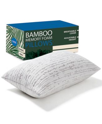 Подушка Nestl с регулируемой опорой из измельченной пены с эффектом памяти, стандартная/ Queen-size