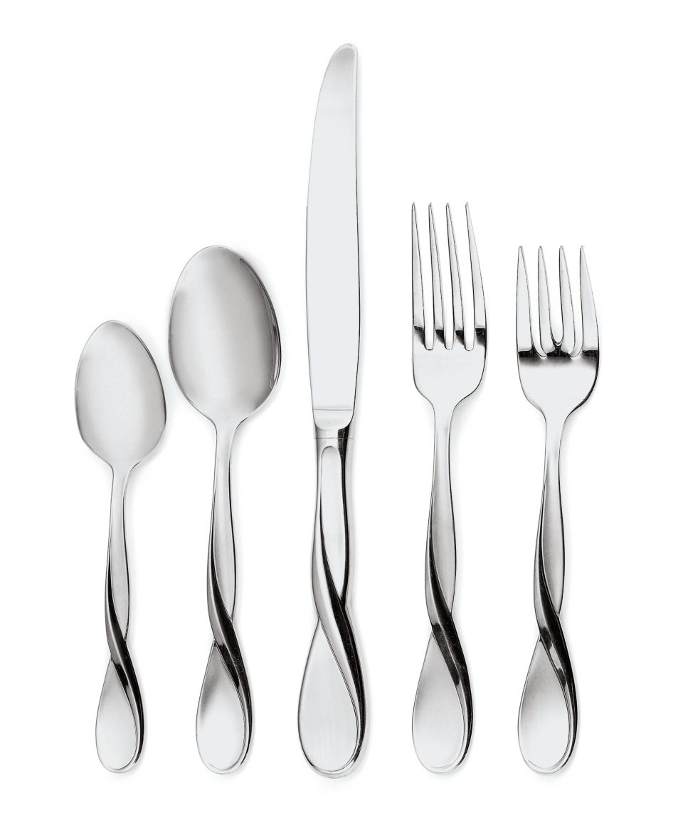 Oneida Flatware 18/10, Satin Aquarius 6 Piece Hostess Set   Flatware