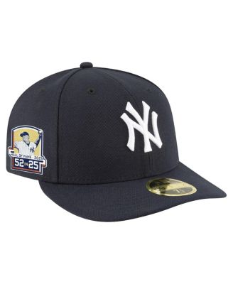 Мужская бейсболка New Era CC Sabathia Navy New York Yankees 2025, включенная в Национальный зал бейсбольной славы, 59-футовая приталенная шляпа с низким профилем.