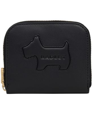 Маленький бумажник на молнии Radley London Hadley Lane черного цвета