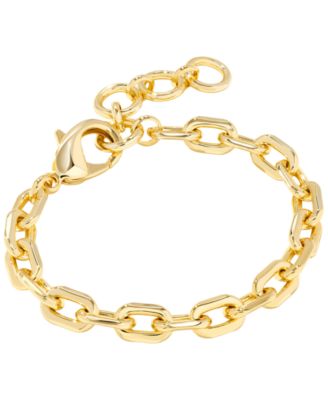 Браслет-цепочка Kendra Scott из латуни Korinne с позолотой 14 карат, эксклюзивное золото Macy's