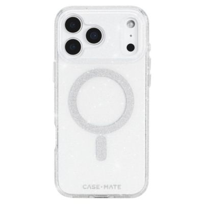 Чехол-накладка Sheer Twinkle MagSafe Case для Apple iPhone 17 Pro Max серебристого цвета