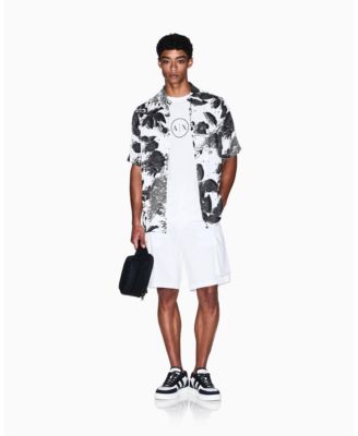 Мужские шорты-карго из хлопчатобумажной саржи A|X Armani Exchange