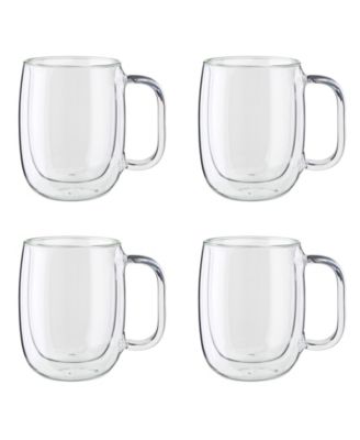 Кофейные кружки ZWILLING Sorrento Plus с двойными стенками, набор из 4 кружек