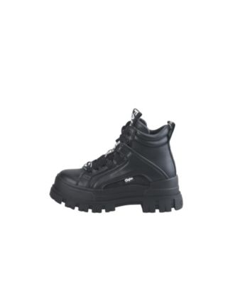 Ботинки Buffalo Boots Aspha Nc на плоской подошве черного цвета