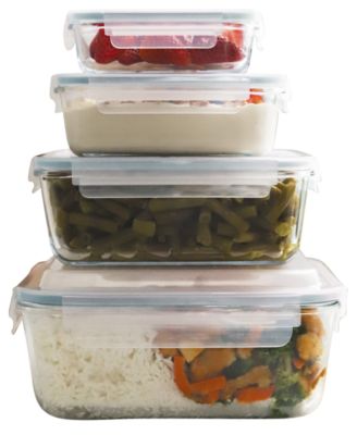 Стеклянный набор для хранения продуктов Sedona Kitchen из 4 предметов