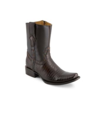 Мужские кожаные ковбойские сапоги Forastero с квадратным носком