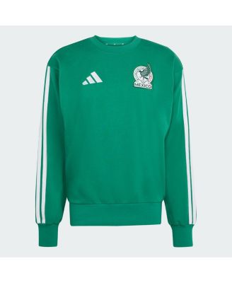 Мужская зеленая толстовка Adidas с круглым вырезом из кожи Alphaskin для национальной сборной Мексики на Чемпионате мира по футболу FIFA x