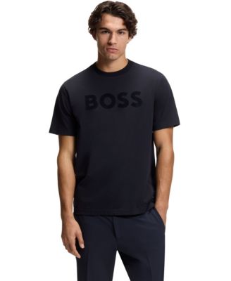 Мужская футболка свободного кроя из эластичного хлопка BOSS by Hugo Boss от BOSS by Hugo Boss