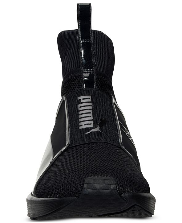 Puma fierce knit black online