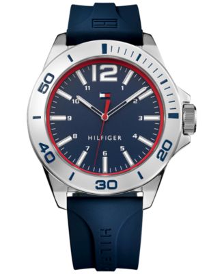 tommy hilfiger watch rubber band