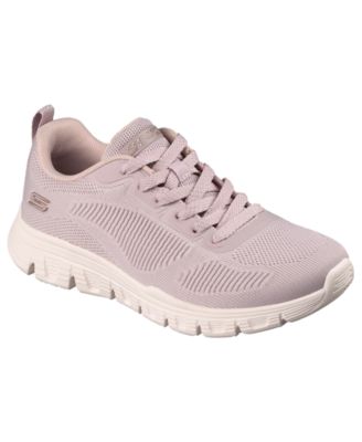 Женские слипоны Skechers: прогулочные кроссовки BOBS Sport B Lite от Finish Line фиолетового цвета