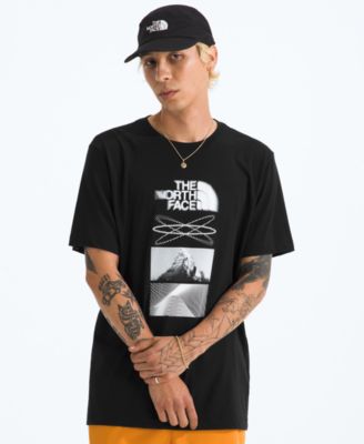 Мужская футболка The North Face с коротким рукавом Obsidian Orbit черного цвета
