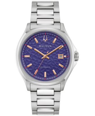 Мужские часы Bulova Tony Bennett NYC с серебристым браслетом из нержавеющей стали 32 мм