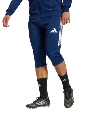 мужские тренировочные брюки adidas Tiro Slim-Fit синего цвета