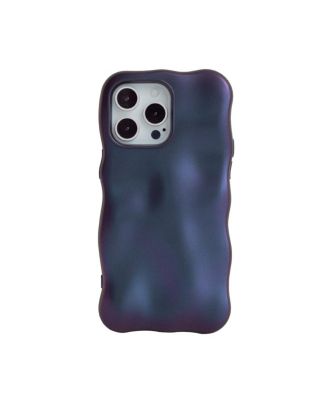 Чехол Auramma Matte Green Bubbles для iPhone 14 Pro Max Case фиолетовый