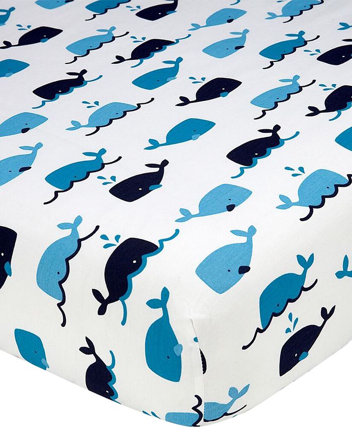 Nautica Whale Of A Tale 4 Piece Crib Bedding Set Reviews Bed In A Bag Bed Bath Macy S