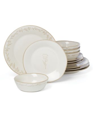 Lenox Homespun, 12 шт. Набор посуды, сервиз на 4 персоны