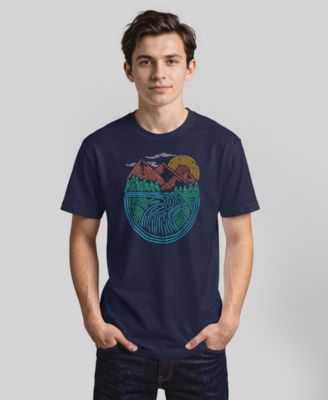 Мужская футболка Fifth Sun для бега на природе с коротким рукавом Crew