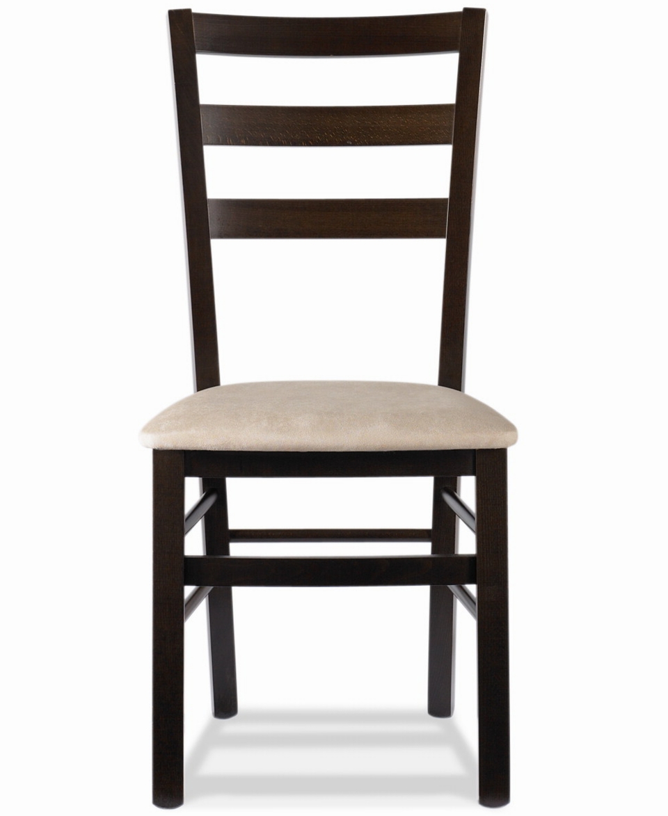 Café Latte Dining Chair, Slatback Side Chair