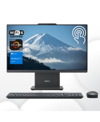 LENOVO IdeaCentre I All-in-One AMD Ryzen 5, 32 ГБ оперативной памяти, графика AMD Radeon, 2 ТБ SSD-накопителя, Windows 11 Home, 100 Гц, серый