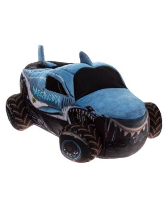 Плюшевые тапочки Monster Jam Toddler Megalodon 3D (для малышей) синие