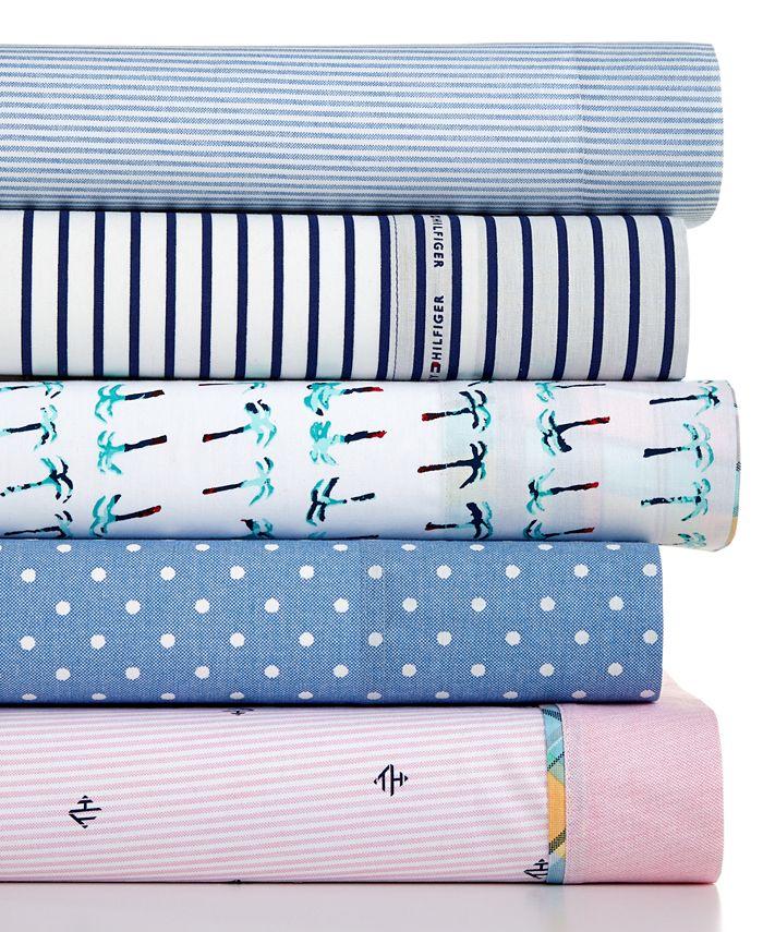 Tommy Hilfiger Novelty Print Queen Sheet Set & Reviews Sheets