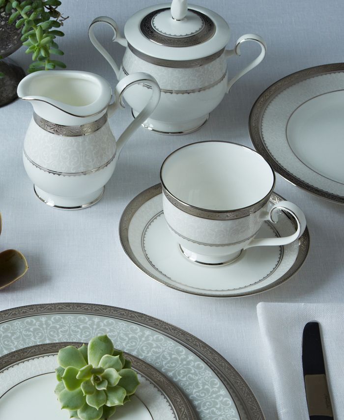 Noritake Dinnerware, Odessa Platinum Collection & Reviews Fine China
