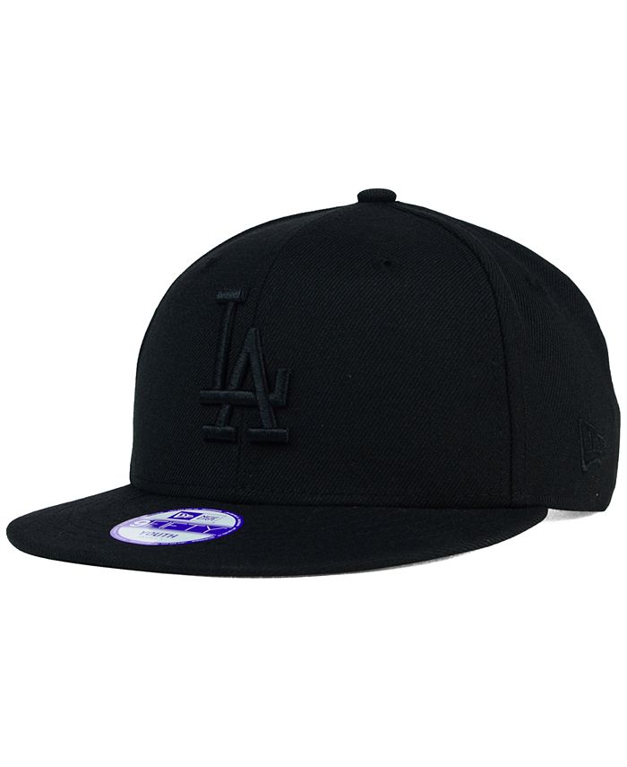 New Era Kids Los Angeles Dodgers Black On Black 9fifty Snapback Cap Reviews Sports Fan Shop By Lids Men Macy S