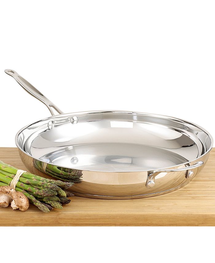 Cuisinart Chef's Classic Stainless Stainless Steel 14" Skillet