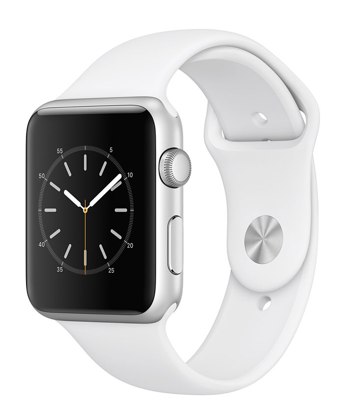apple watch 42mm white sport band