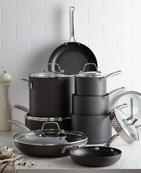 Calphalon Classic Nonstick 14Pc. Cookware Set & Reviews Cookware