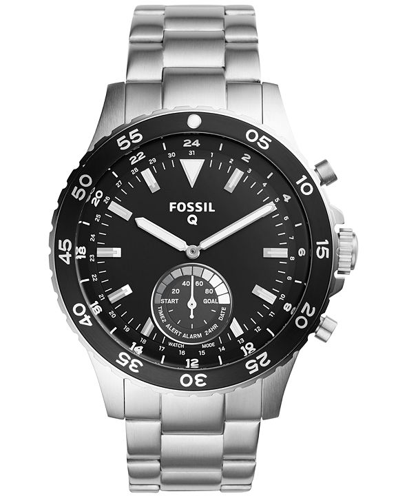 fossil hybrid smartwatch q crewmaster
