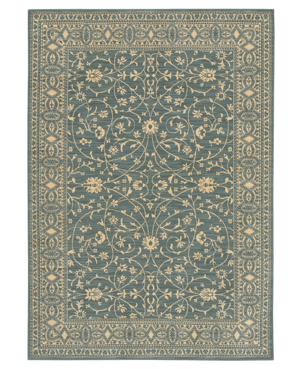 Karastan Area Rug, English Manor Somerset Lane Blue 8 6 x 11 6