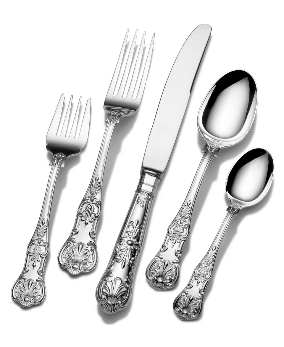 Wallace Queens 46 Piece Flatware Set