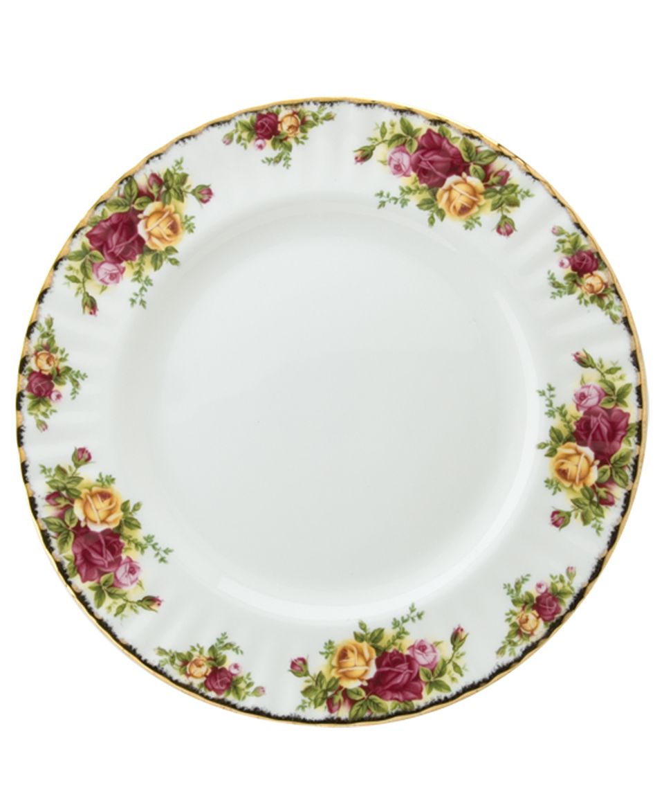 Royal Albert Old Country Roses Salad Plate, 8   Fine China   Dining