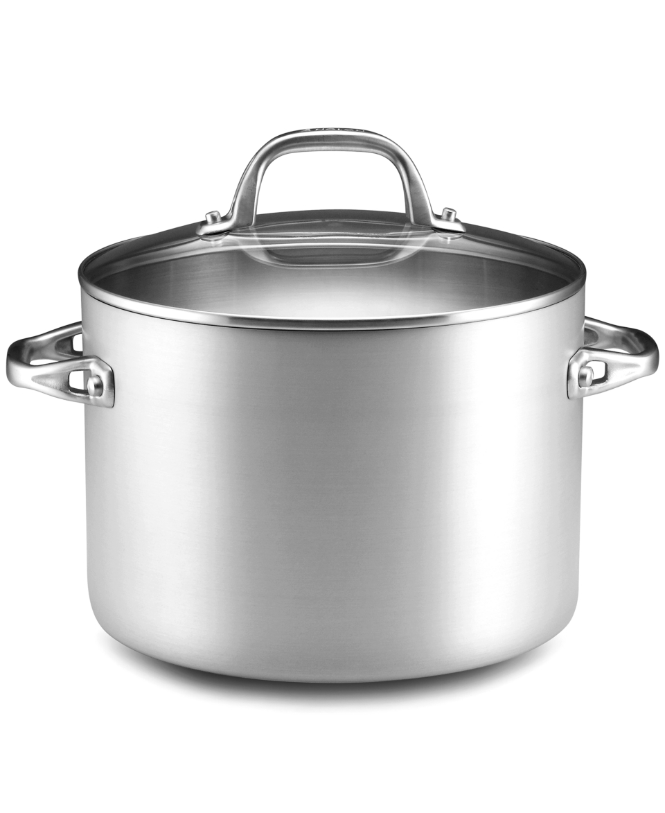 Anolon Stock Pot, Chef Clad 8 Qt.  