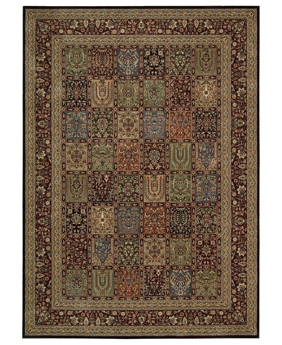 Nourison Area Rug, Persian Arts BD01 Multi Color 9 6 x 13