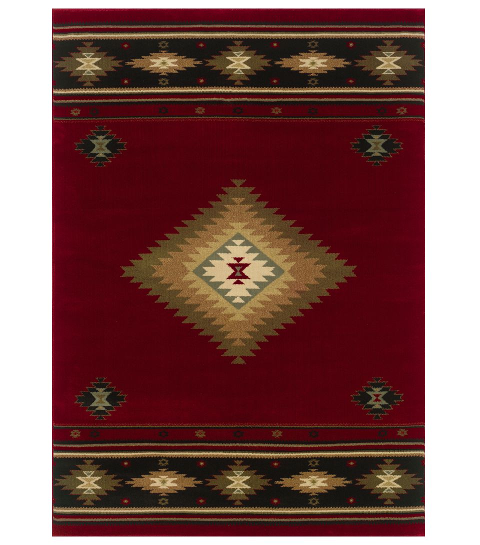 Sphinx Area Rug, St. Lawrence 087K Red/Black 10 x 13