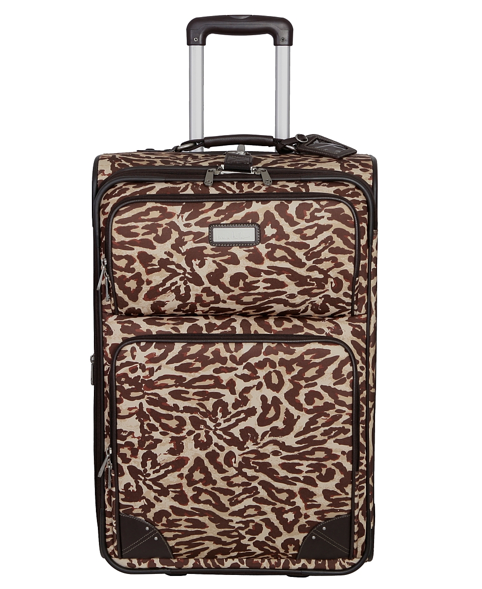    Nicole Miller Suitcase, 27 Star Leopard Expandable Upright 
