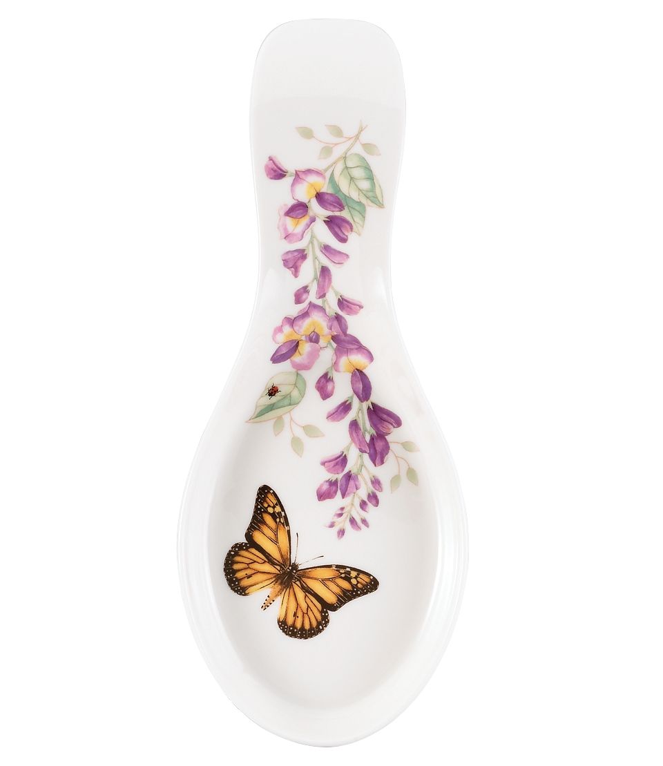 Lenox Dinnerware, Butterfly Meadow Sentiment Spoon Rest   Fine China