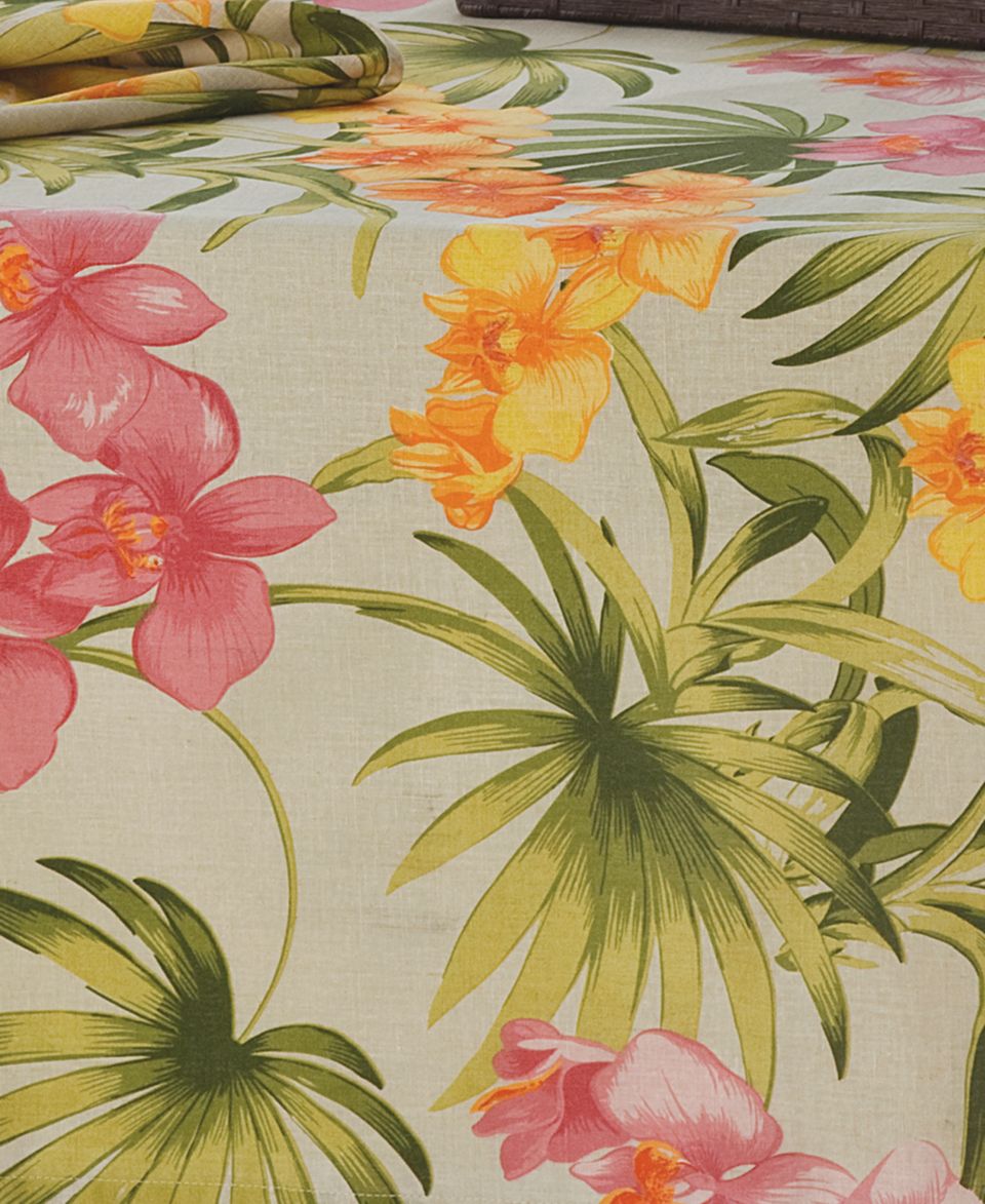 Tommy Bahama Table Linens, Pineapple Jacquard Collection   Table