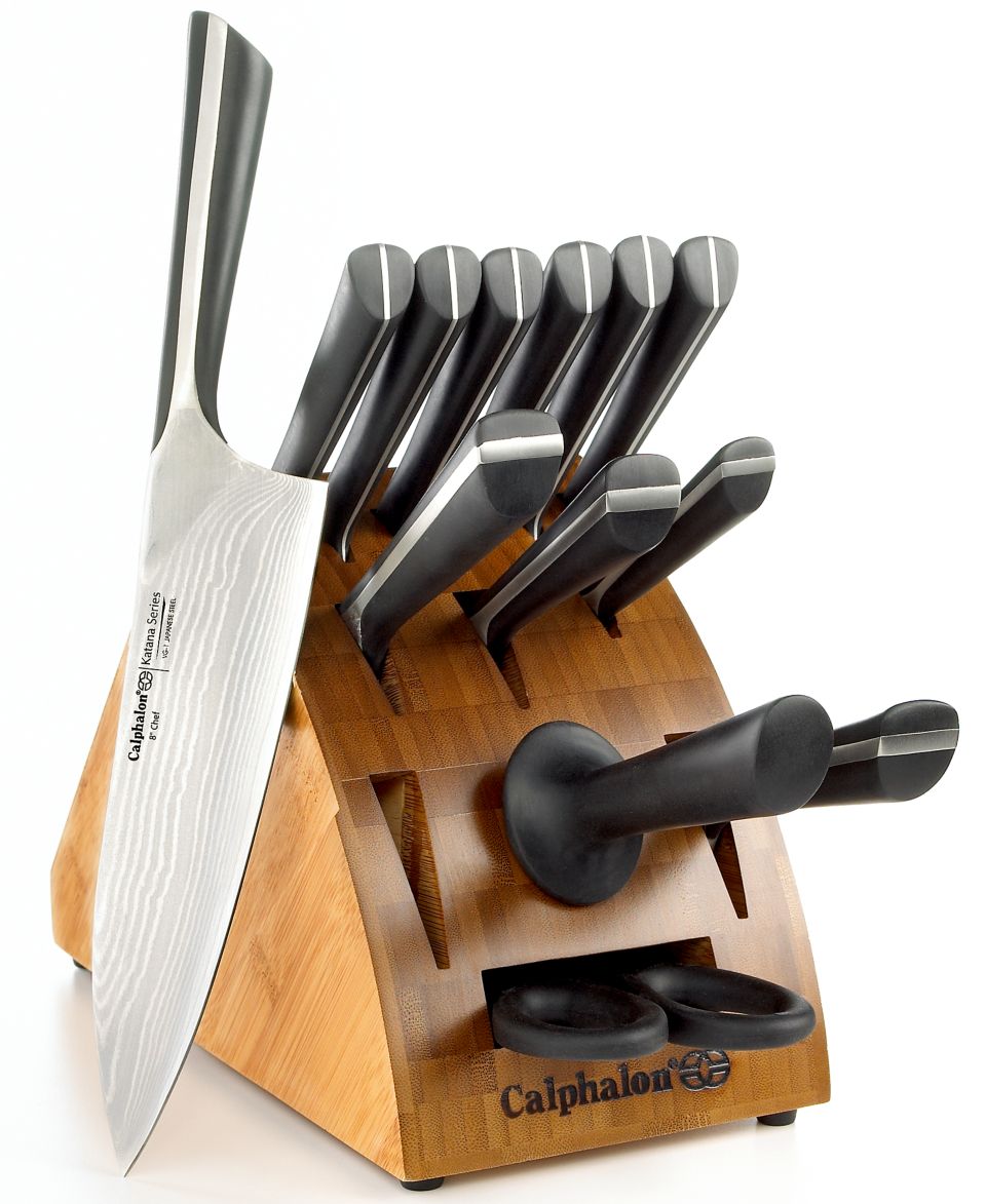 Calphalon Katana Cutlery, 14 Piece Block Set