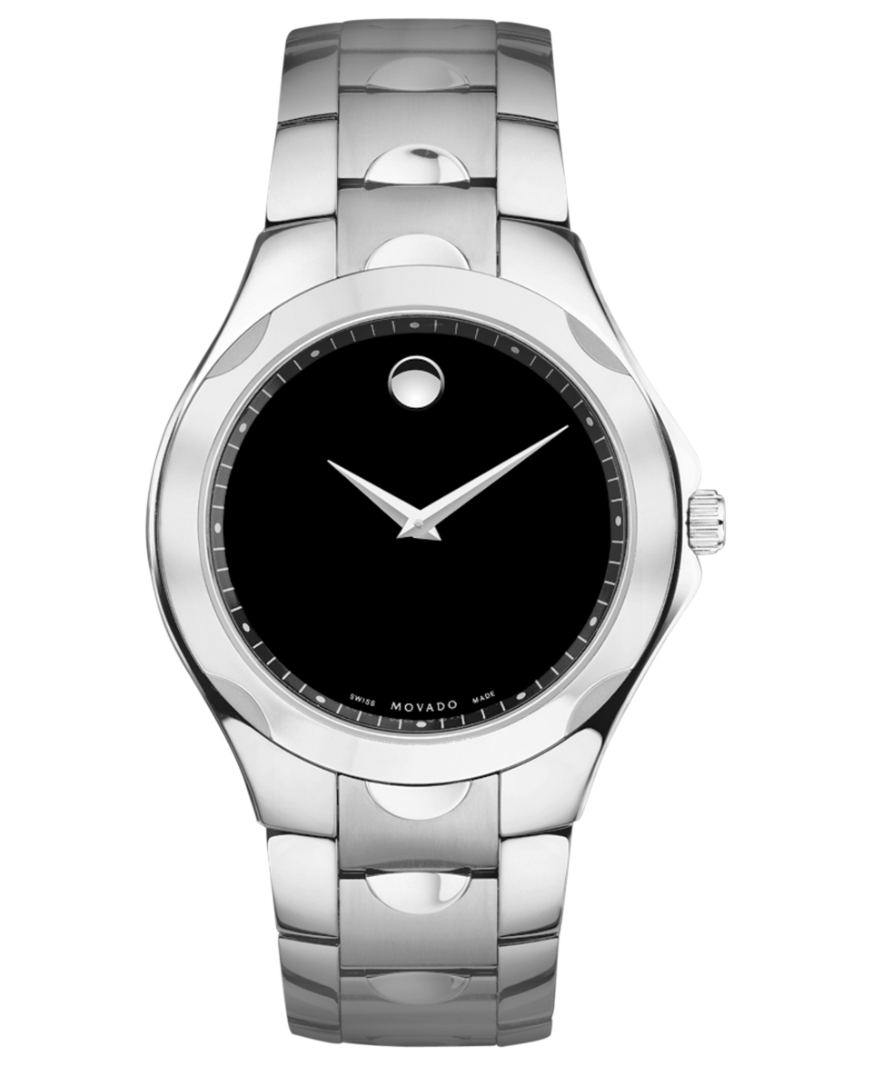 Movado Mens Swiss Stainless Steel Bracelet Watch 38mm 0606378   Watches   Jewelry & Watches