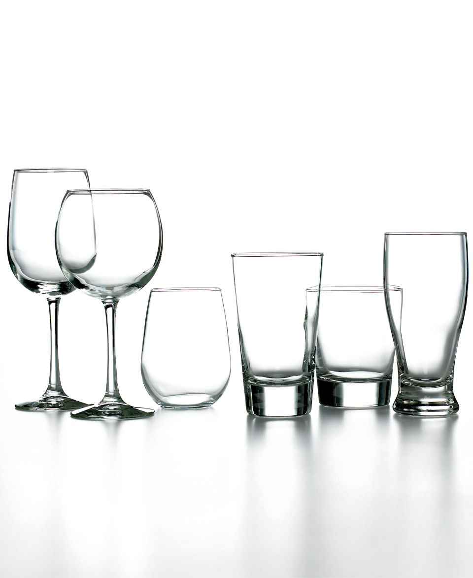 Luigi Bormioli Glassware, Michelangelo Sets of 4 Collection