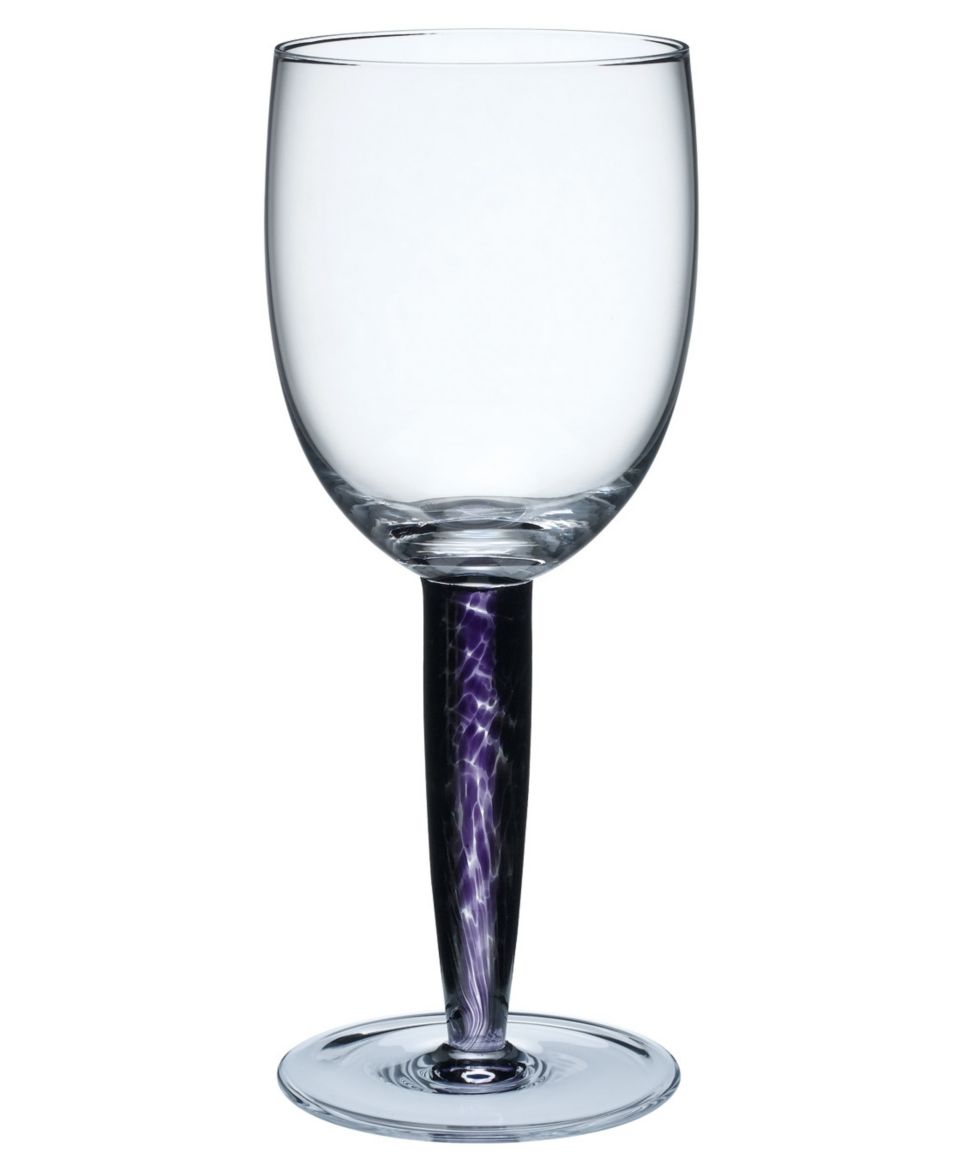 Denby Glassware, Set of 2 Amethyst Double Old Fashioned Glasses